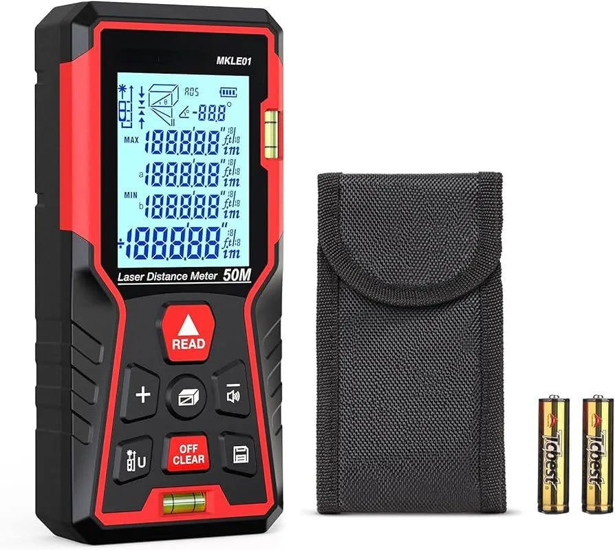 industrial laser distance meter 50m handheld measuring device