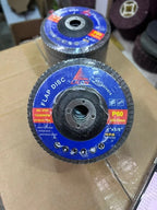 Licon Flap Disc 4" #60 (SS/Blue) (10pc/pkt , 300pcs/ctn) | Model: FLAP-L04060