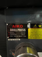 Aiko 20mm 1.5Hp Bench Drill Press 230V | Model : 4120