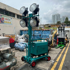 Denko 4x400W Tower Light Come With Denko Generator KDE6500T & NS40 Battery | Model : LT800LED+KDE6500T