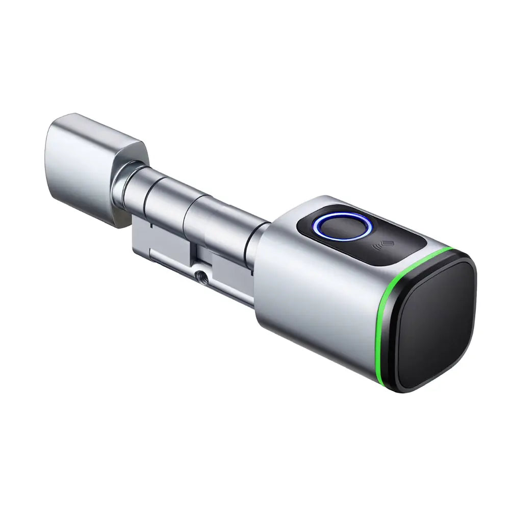electronic smart lock cylinder for metal and wooden doors