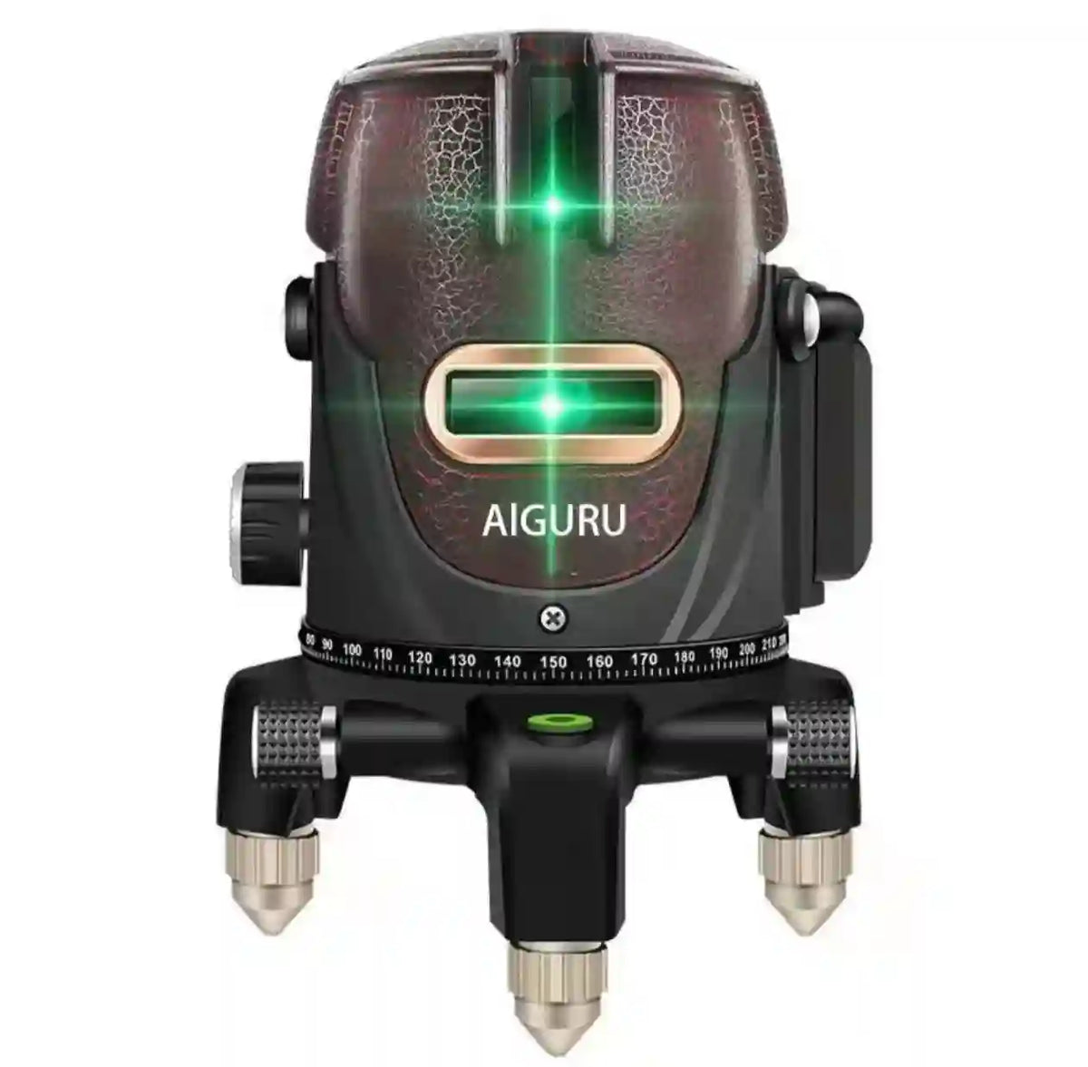 industrial laser level 515nm green cross line