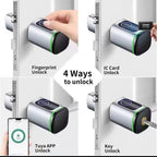 industrial smart lock cylinder fingerprint card app key access