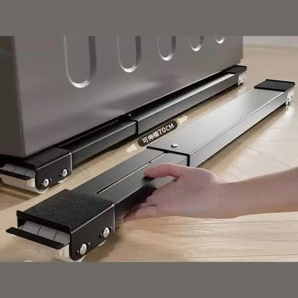 industrial appliance moving trolley adjustable base for washing machine