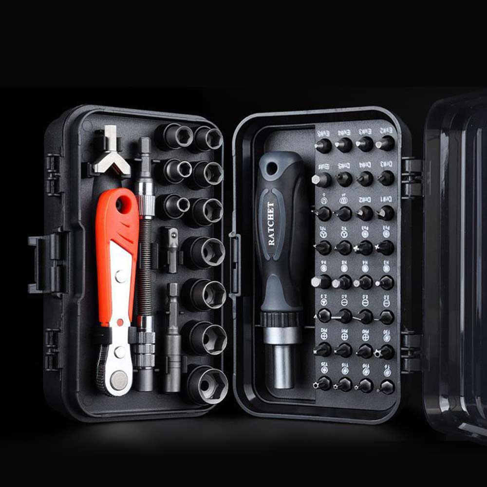 Ratchet Socket & Bit Tool Set (Model 1191‑1)